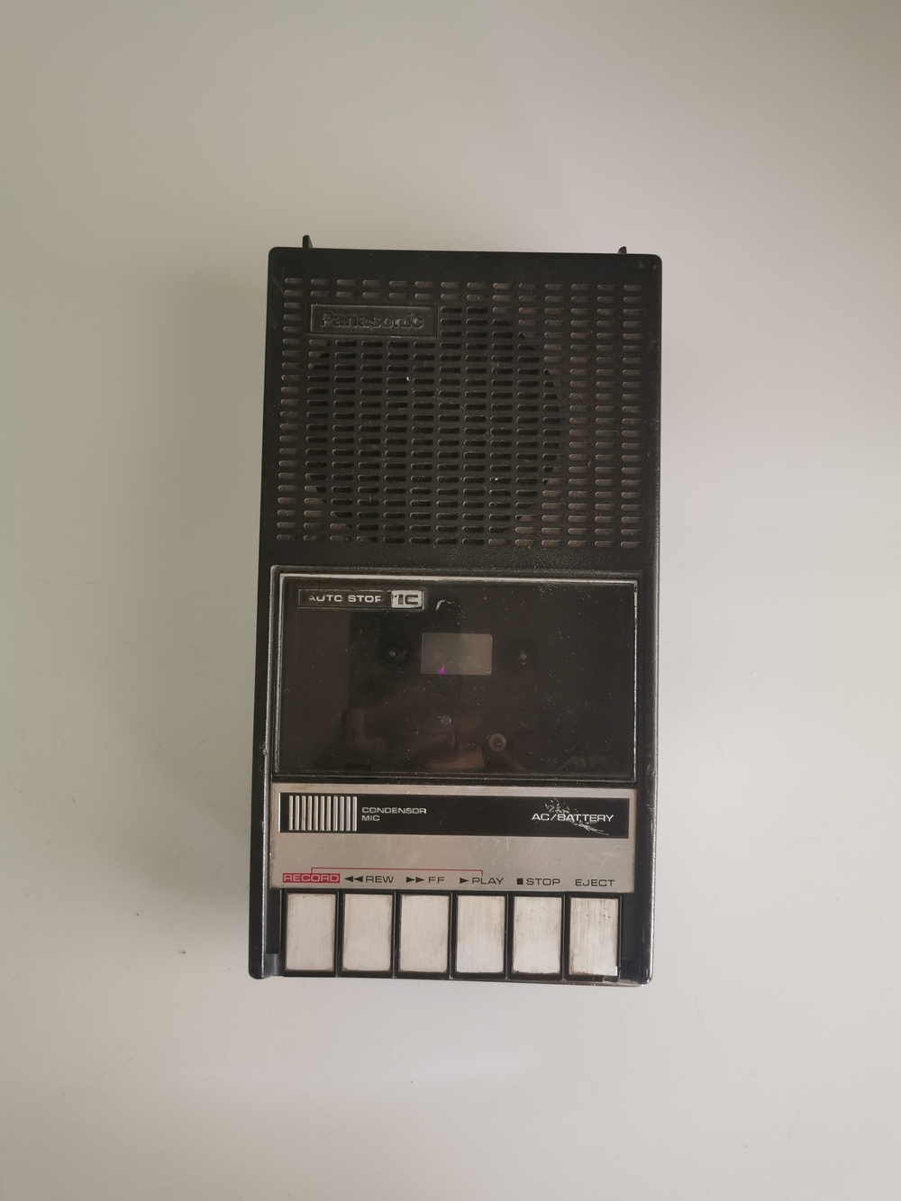 Vintage Panasonic RQ-409S Cassette Tape Recorder AC (Battery Tested & Works)
